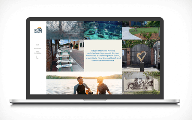 Pulte Home Website by Prismatic