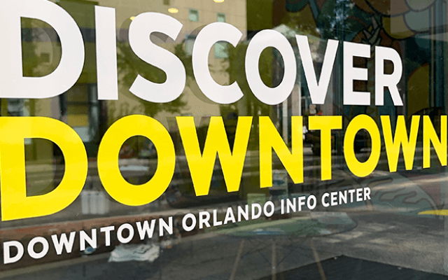 Discover Downtown - Door Graphics