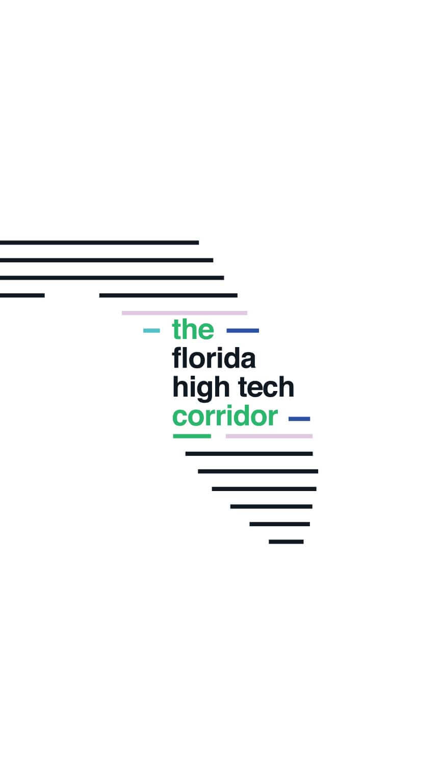 The Florida High Tech Corridor, Logo Rebrand from Prismatic, a downtown Orlando design agency