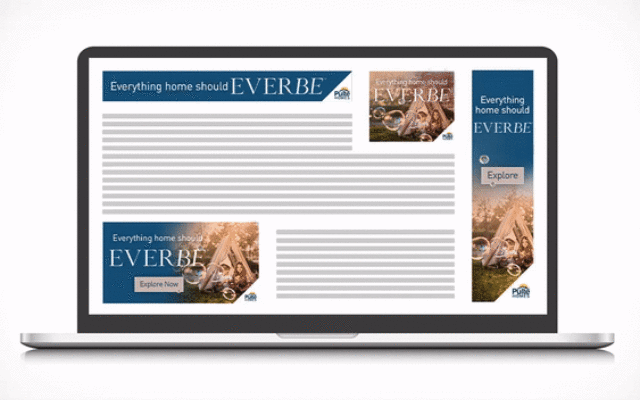 Digital campaign for EverBe, a Pulte Homes community