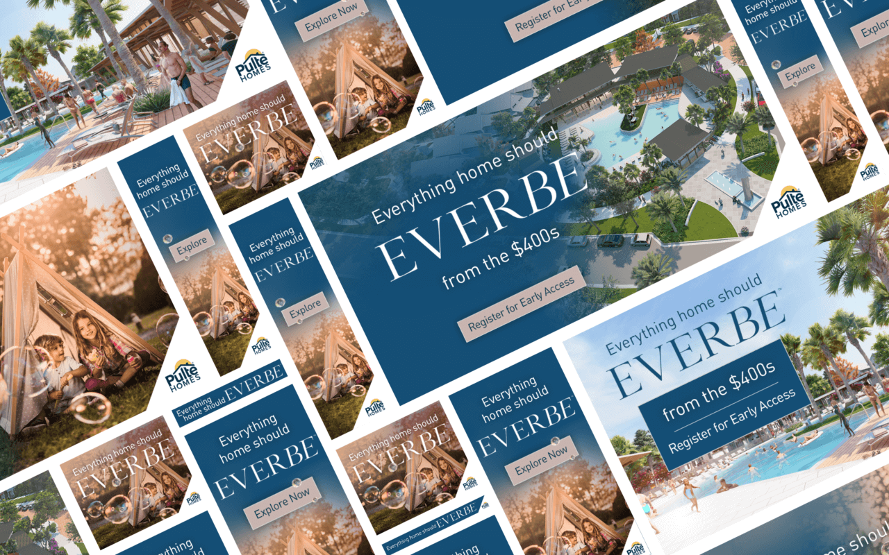 Digital campaign for EverBe, a Pulte Homes community