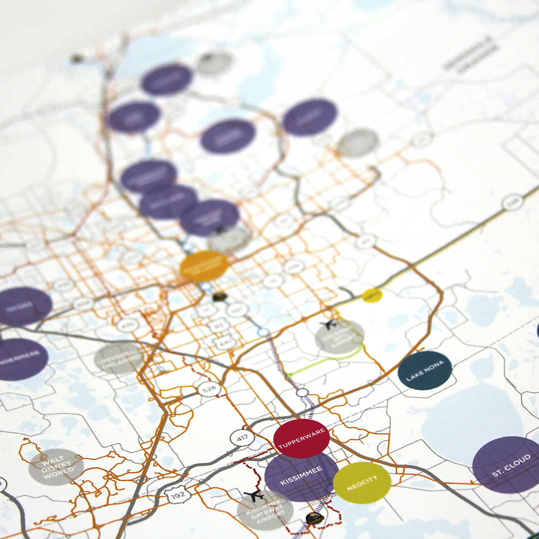 Orlando Economic Partnership Map of Orlando