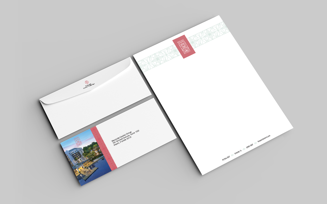 RoseArts District Stationery
